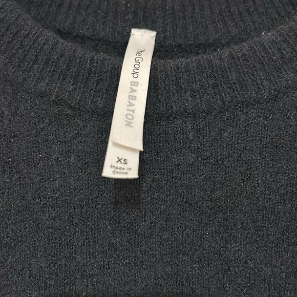 The Group by Babaton black crew neck sweater - Picture 2 of 9